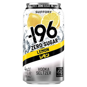 196 Lemon Vodka Seltzer Zero Sugar   Cn