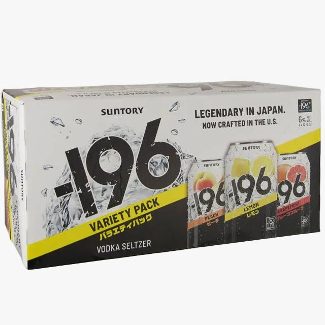 196 Vodka Seltzer Crush Variety