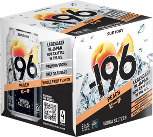 196 Peach Vodka Seltzer Cns