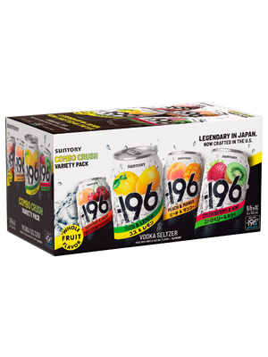 196 Vodka Seltzer Crush Variety