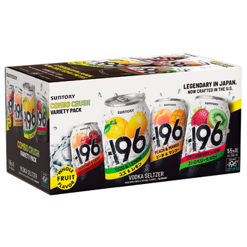 196 Vodka Seltzer Crush Variety