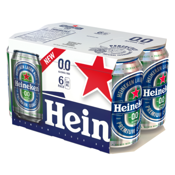 Heineken NA  6pk Cn