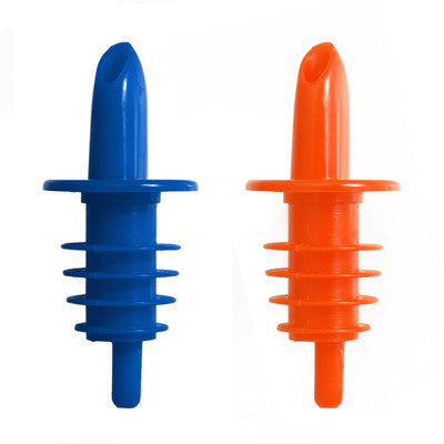 True Assorted Red And Blue Pourers