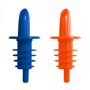 True Assorted Red And Blue Pourers