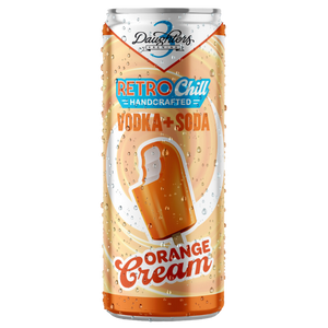 3 Daughters Orange Cream Vodka Soda  4pk Cn
