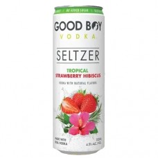 Good Boy Strawberry Hibiscus Vodka Seltzer   Cns