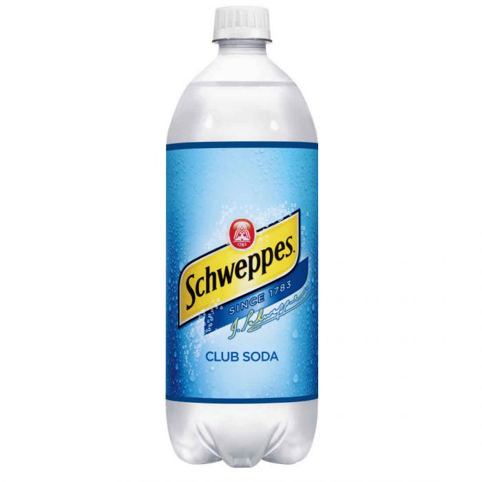 Schweppes Club Soda 1L