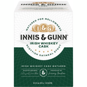 Innis & Gunn Irish Whiskey Cask Scottish Oatmeal Stout  4pk Cn