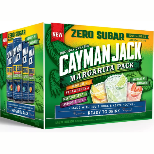 Cayman Jack Zero Sugar Margarita Variety  12pk Cn