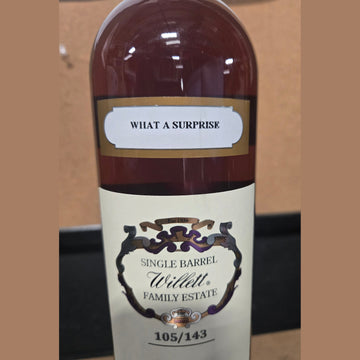 Willett Family Estate 11Yr Bourbon What A Suprise Luekens Single Barrel