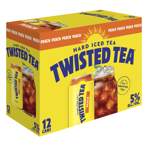 Twisted Tea Peach  12pk Cn