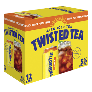 Twisted Tea Peach  12pk Cn