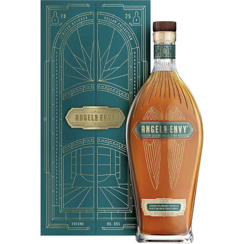 Angels Envy Rye Finished in French Oak Anejo Tequila Barrels
