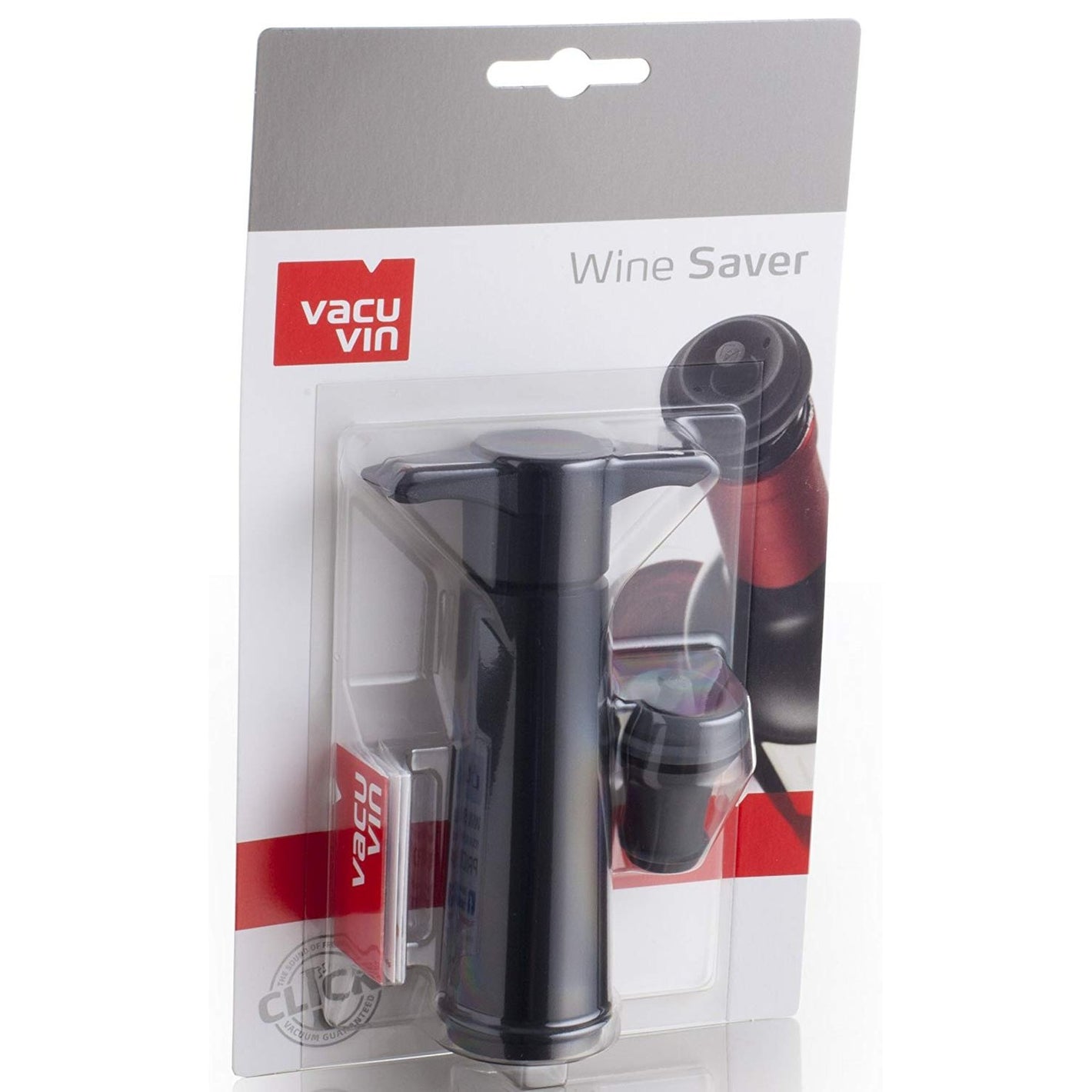 Vacu Vin Wine Saver Black 3pc