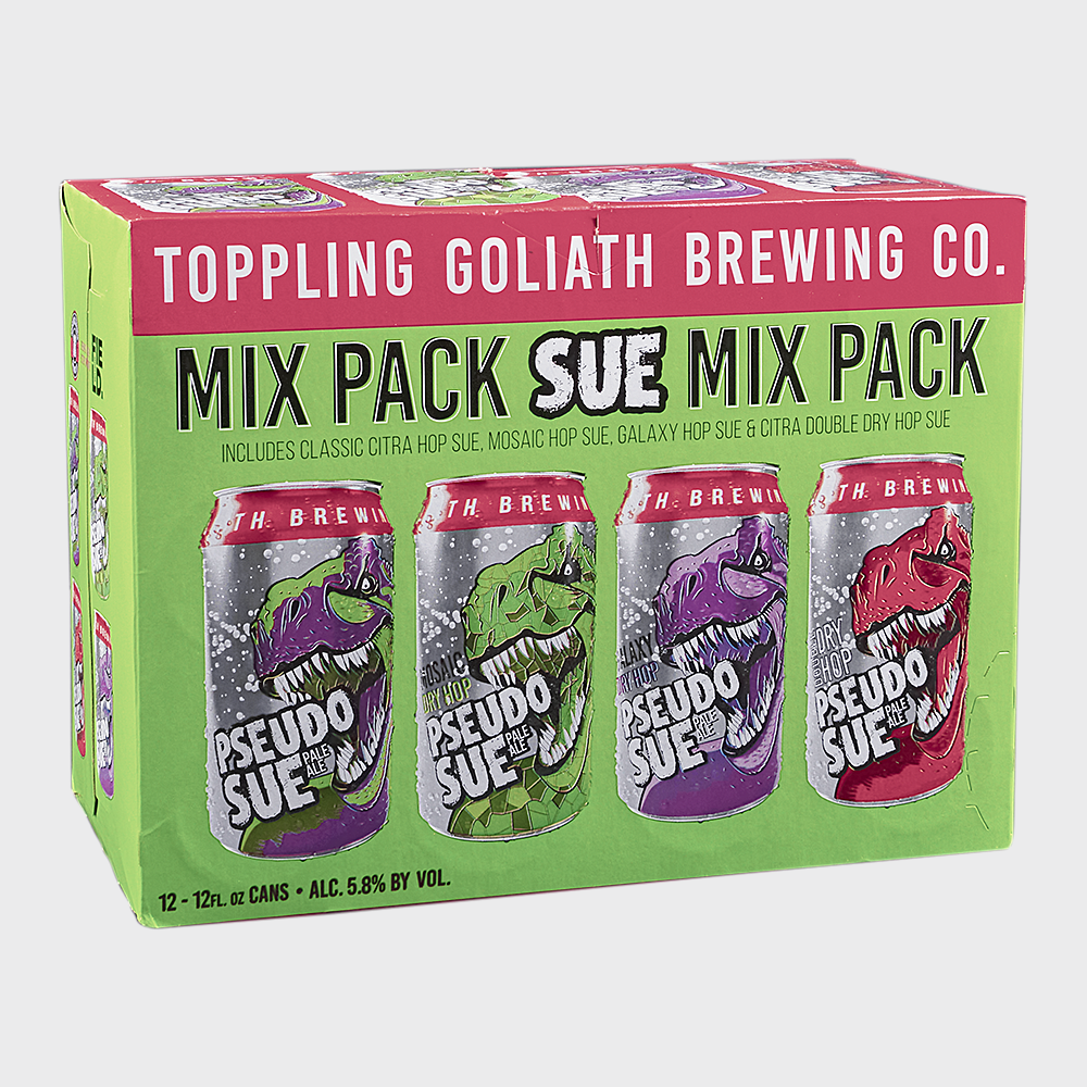 Toppling Goliath Pseudo Sue Mix Pack  12pk Cn