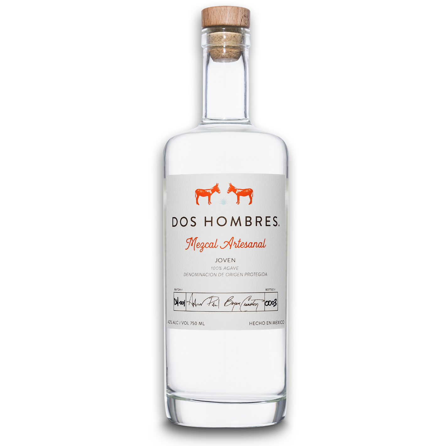 Dos Hombres Mezcal Joven