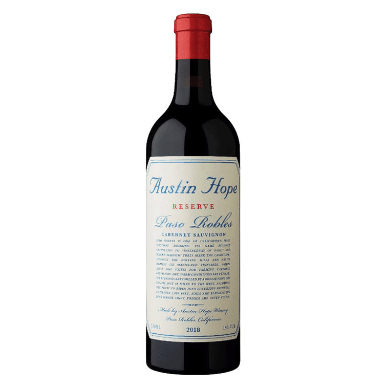 Austin Hope Paso Robles Reserve Cabernet