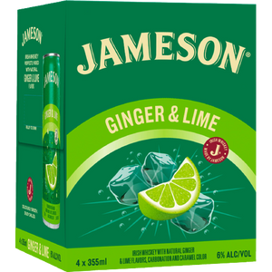 Jameson Ginger & Lime 4pk