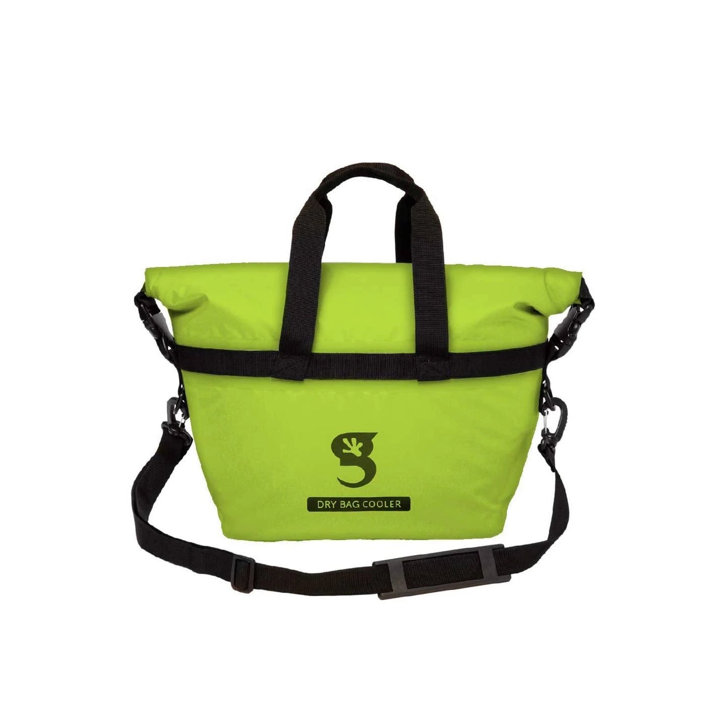 Geckobrands Green 2 Compartment Tote Cooler