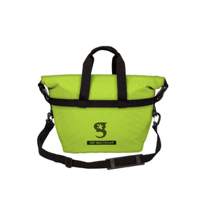 Geckobrands Green 2 Compartment Tote Cooler