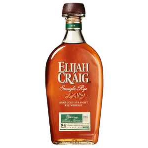 Elijah Craig Straight Rye Whiskey