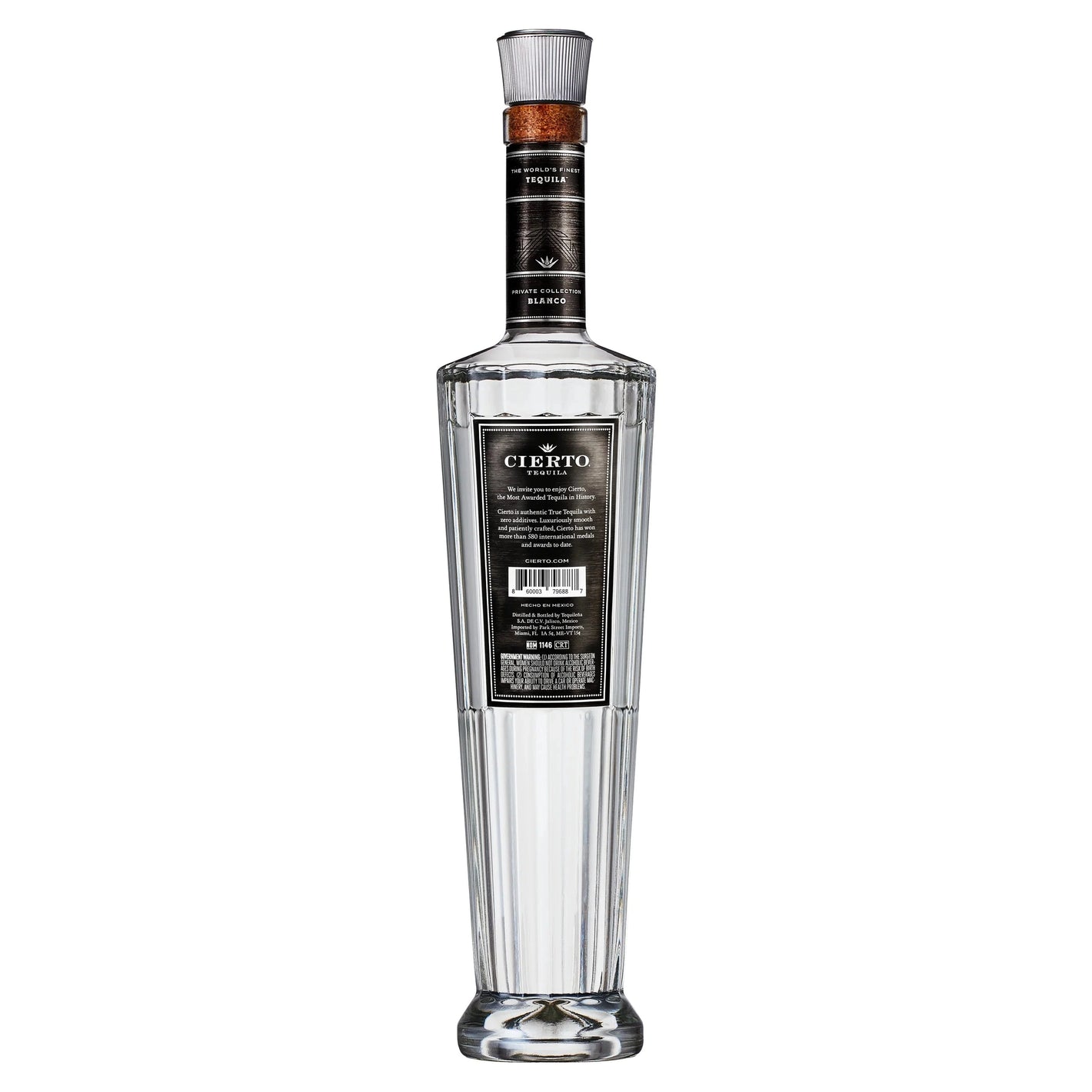 Cierto Private Collection Blanco Tequila