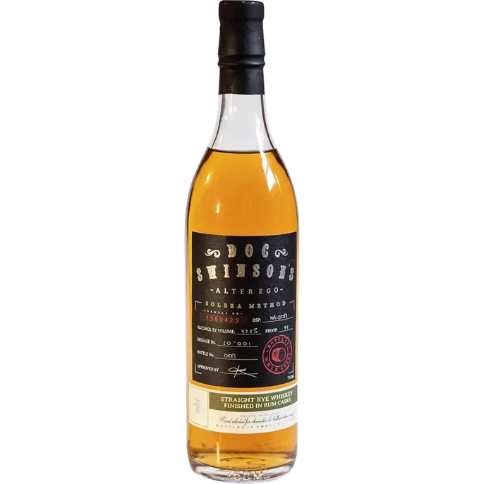 Doc Swinsons Alter Ego Solera Aged Rye
