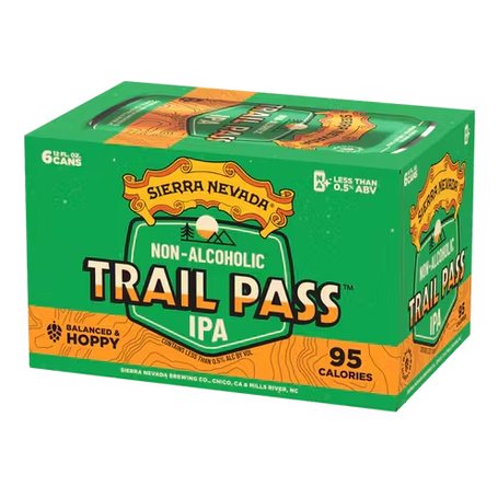 Sierra Nevada Trail Pass NA IPA  6pk Cn