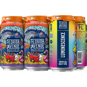 Florida Ave Luminescence Hazy IPA  6pk Cn