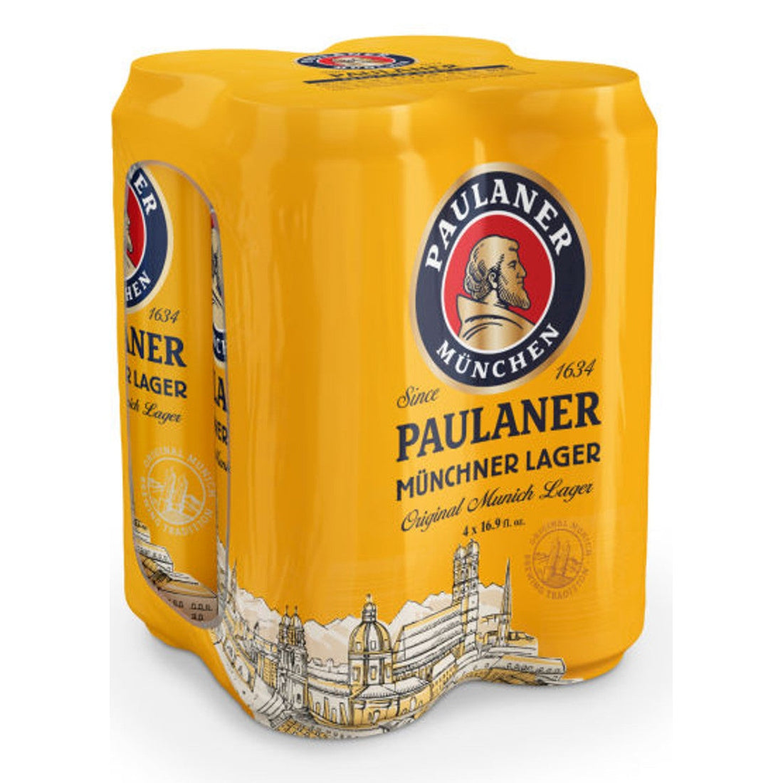 Paulaner Munchner Lager  4pk Cn