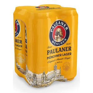 Paulaner Munchner Lager  4pk Cn