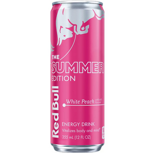 Red Bull Summer White Peach 12oz