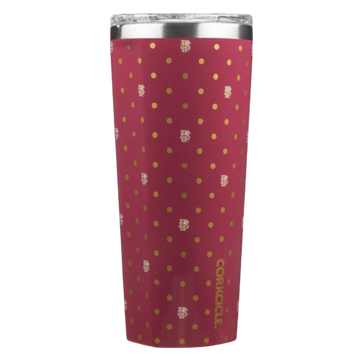 Corkcicle Tumbler Polka Dot FSU 24oz