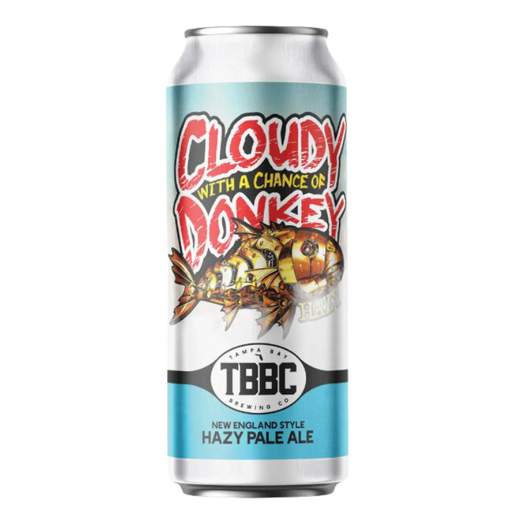 Tampa Bay Brewing Cloudy Donkey  4pk Cn
