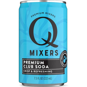 Q Mixers Premium Club Soda 4pk Can