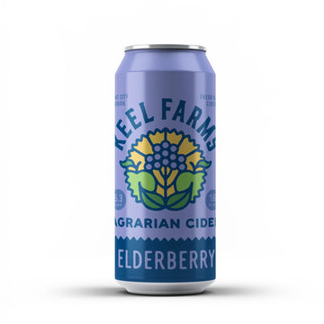 Keel Farms Elderberry Cider   Cns