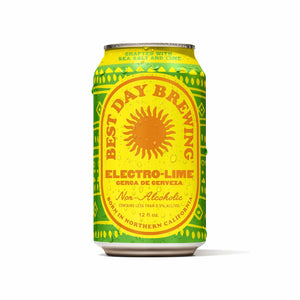 Best Day Electro Lime NA  6pk Cn