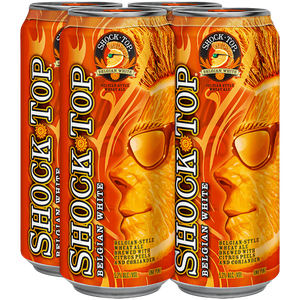 Shock Top Belgian White  4pk Cn