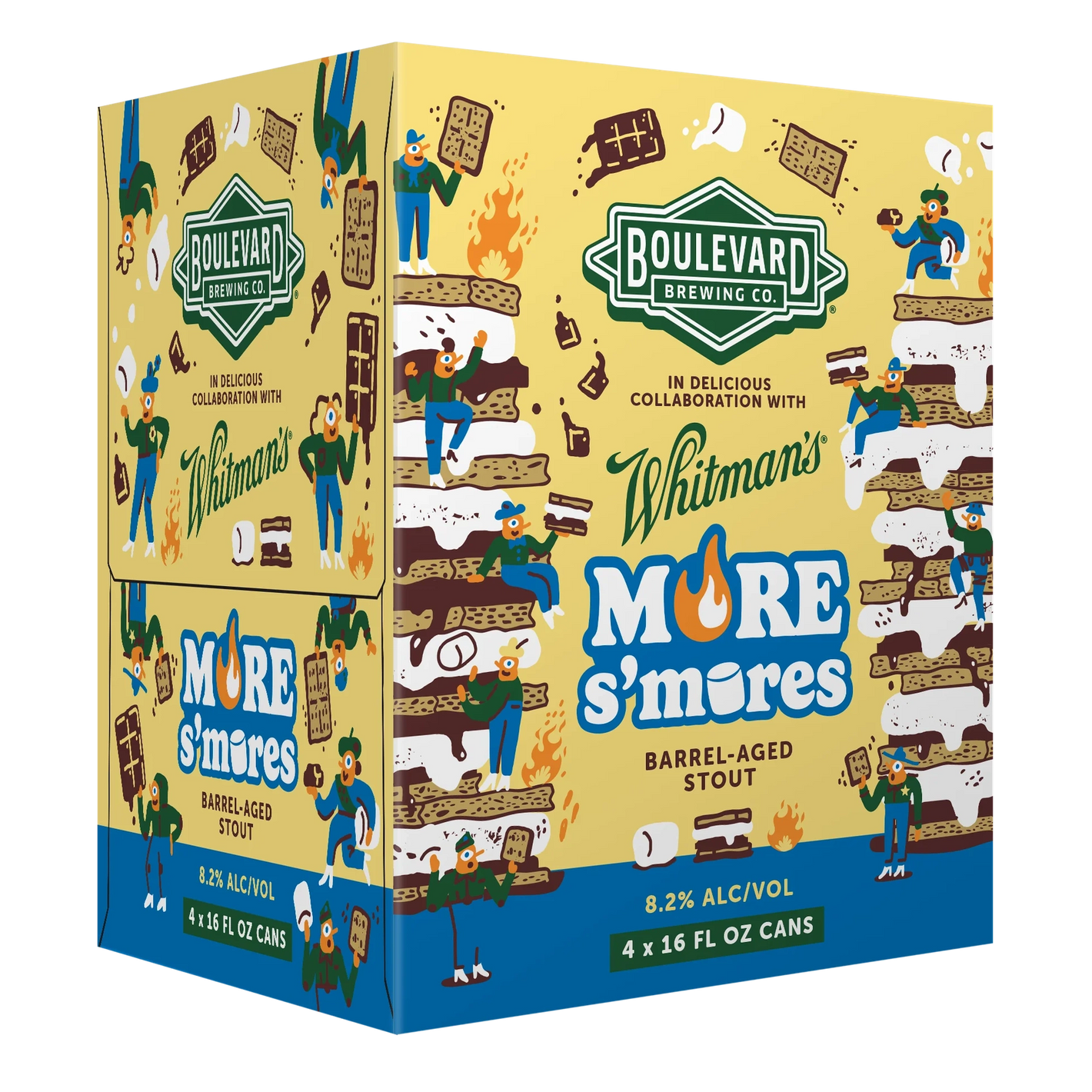 Boulevard S'mores BA Stout  4pk Cn