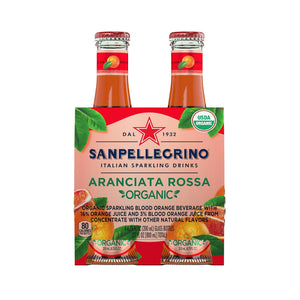 San Pellegrino Aranciata Rossa Organic  4pk Btl