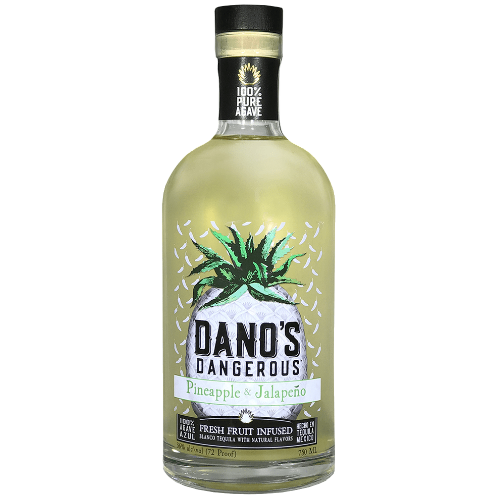 Danos Dangerous Pineapple & Jalapeno Tequila