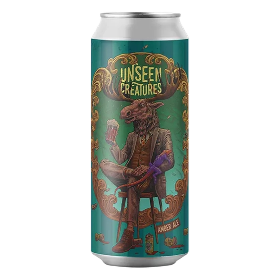 Unseen Creatures Suits & Skulls Amber Ale  6pk Cn