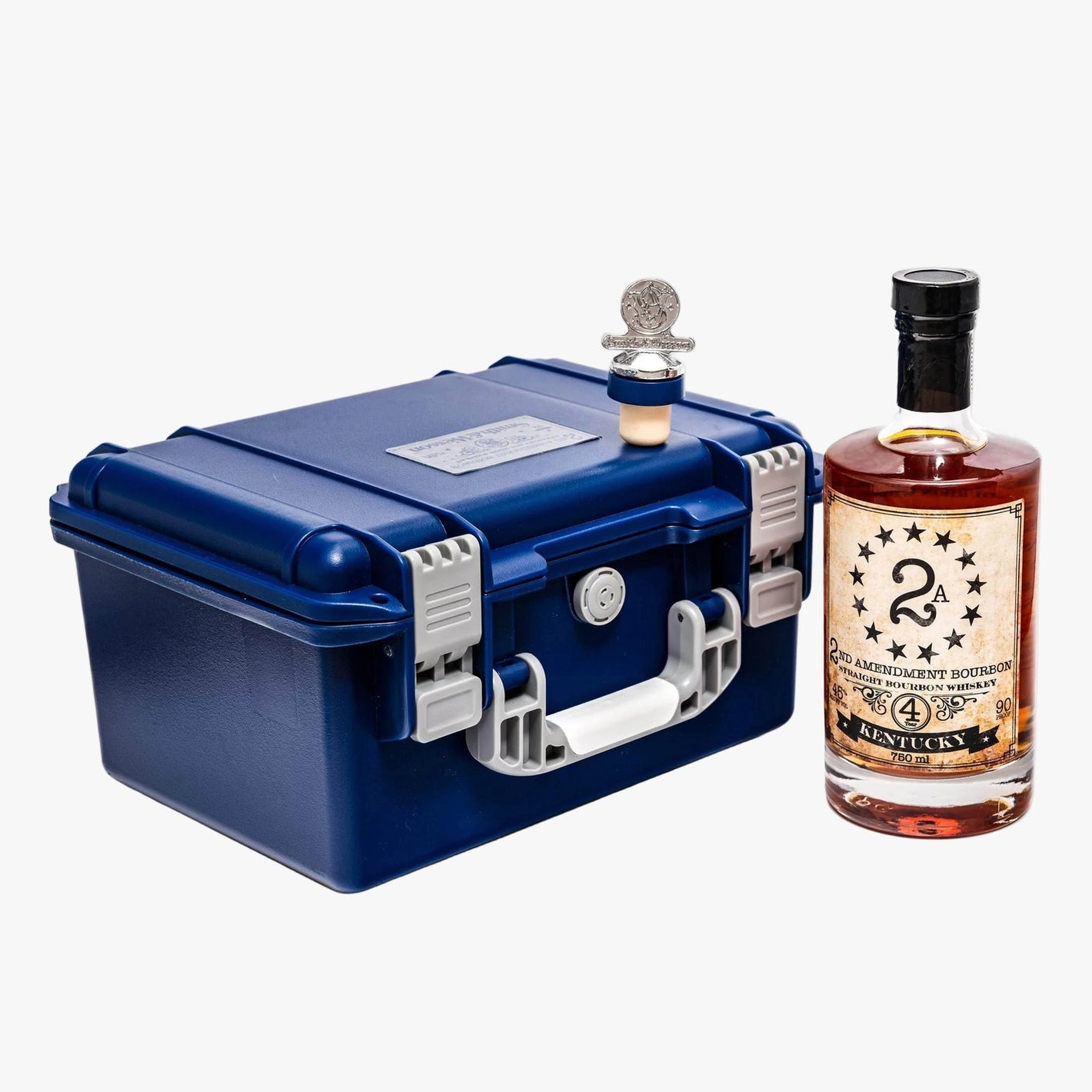 2nd Amendment Bourbon Smith & Wesson Gun Case