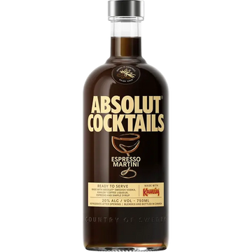 Absolut Cocktails Espresso Martini RTD