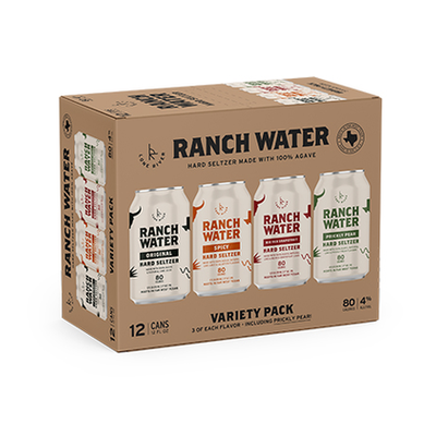 Lone River Ranch Water Variety  12pk Cn