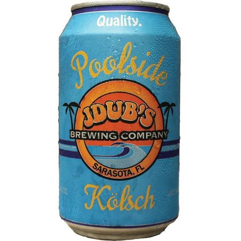 J Dubs Poolside Kolsch  6pk Cn