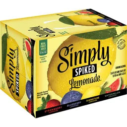 Simply Spiked Lemonade  12pk Cn