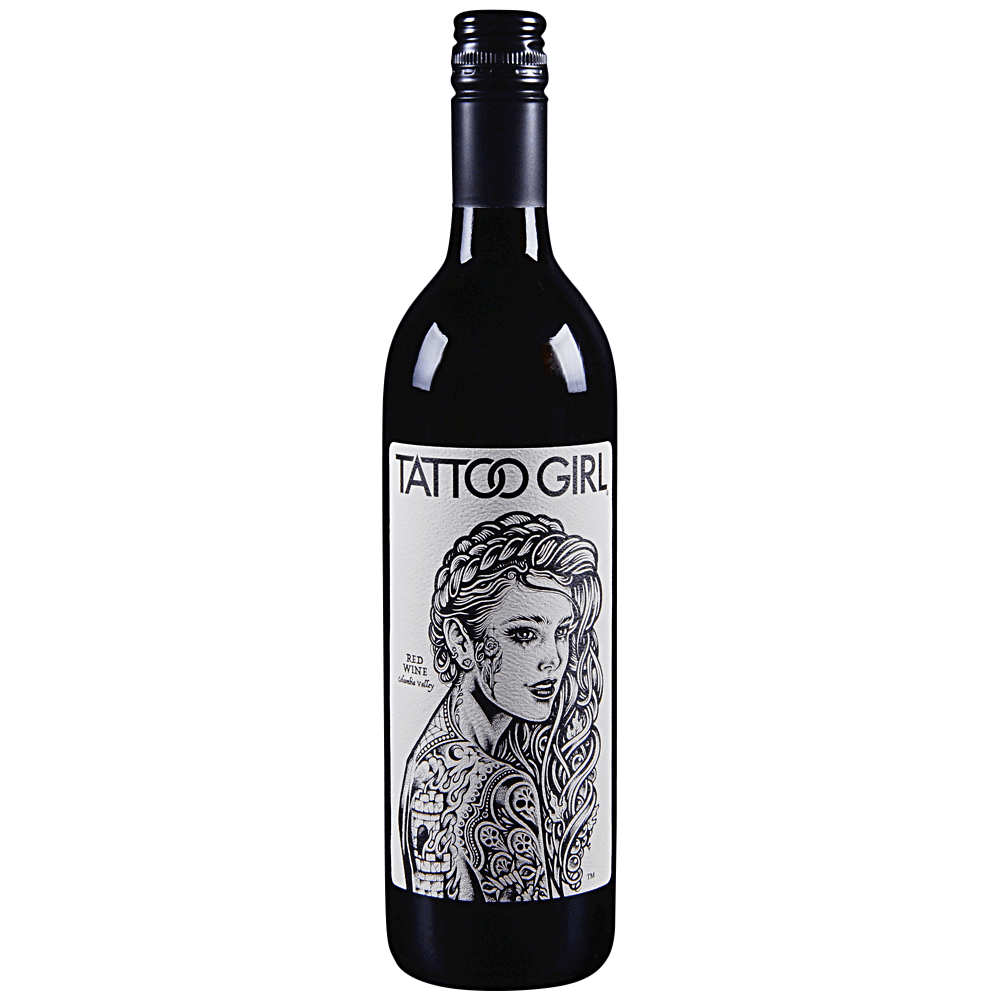 Tattoo Girl Red