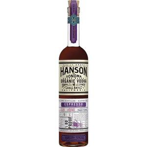 Hanson of Sonoma Organic Espresso Vodka