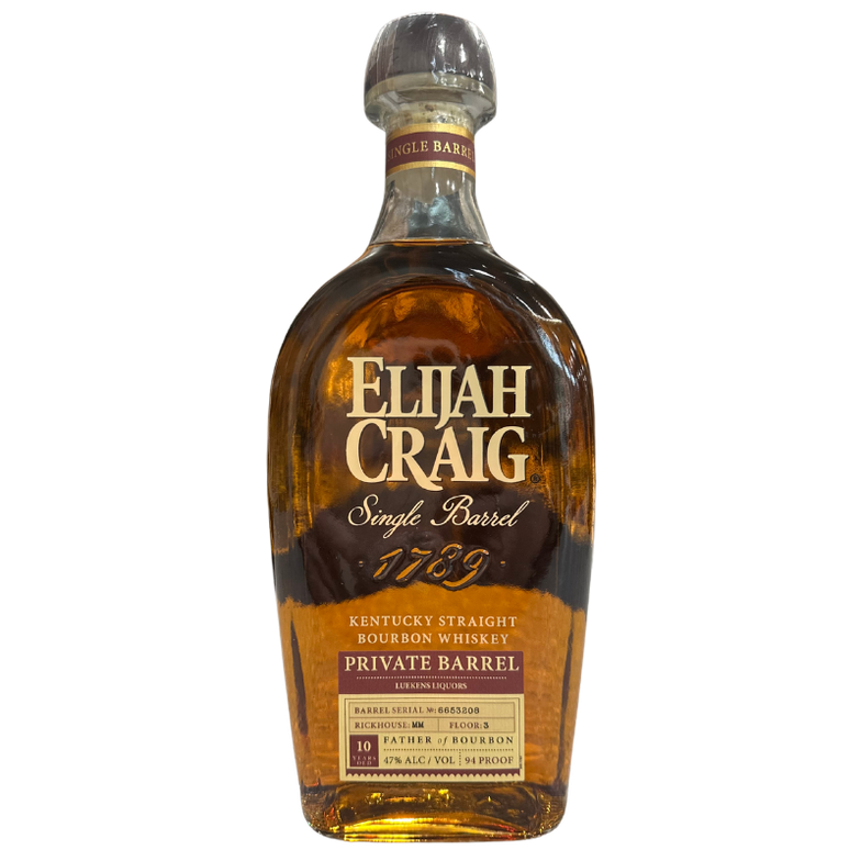 Elijah Craig Single Private Barrel Select